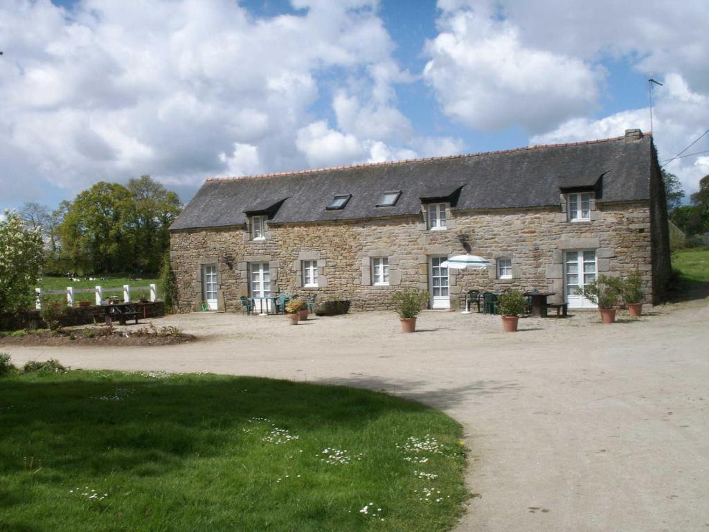 La Vraie-Croix Manoir De Treguヴィラ エクステリア 写真