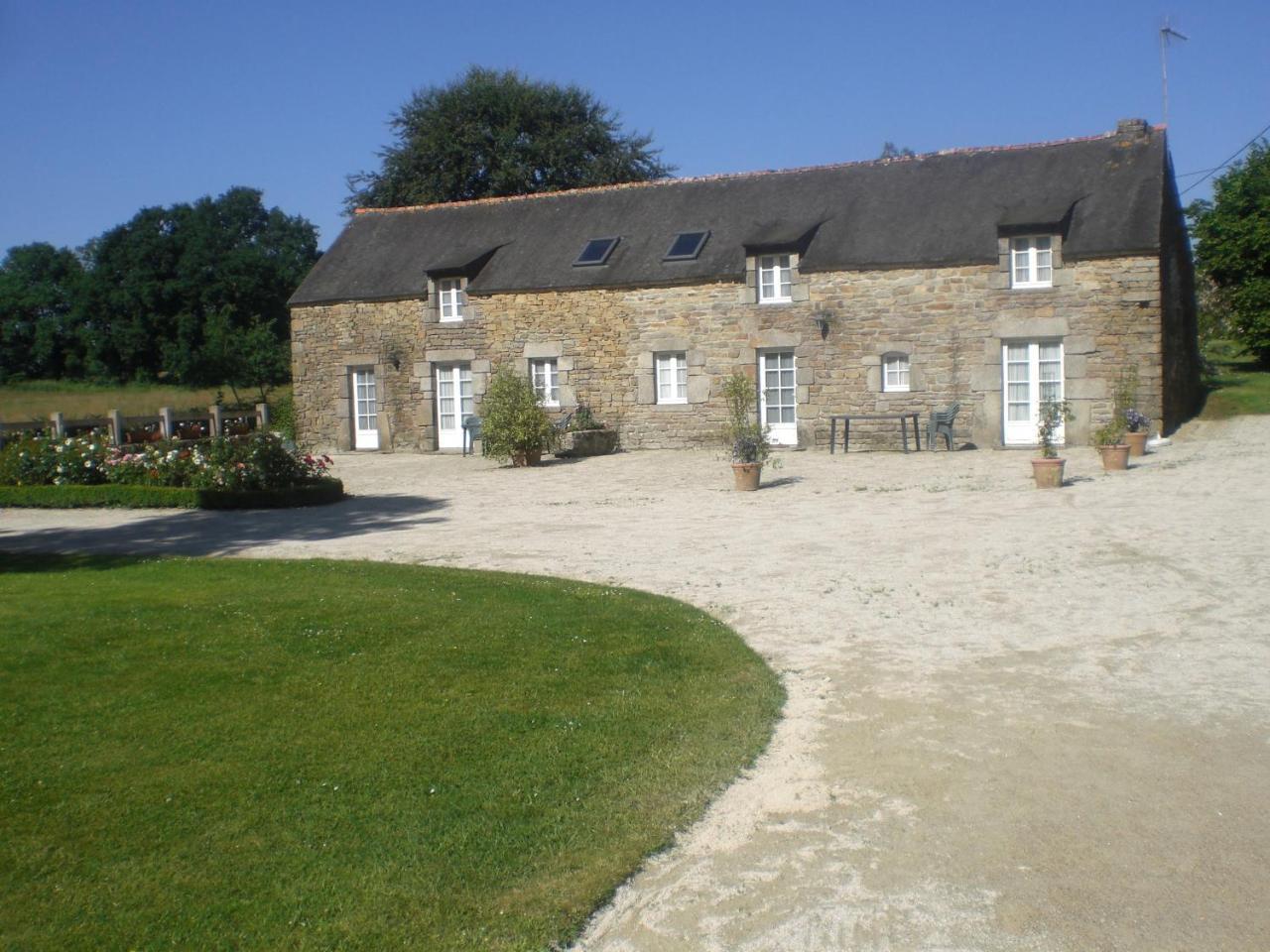 La Vraie-Croix Manoir De Treguヴィラ エクステリア 写真