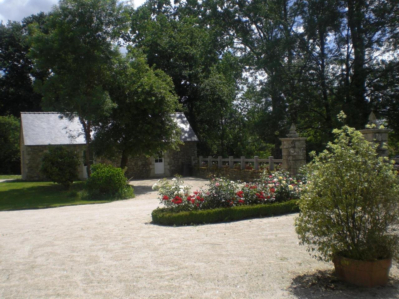 La Vraie-Croix Manoir De Treguヴィラ エクステリア 写真