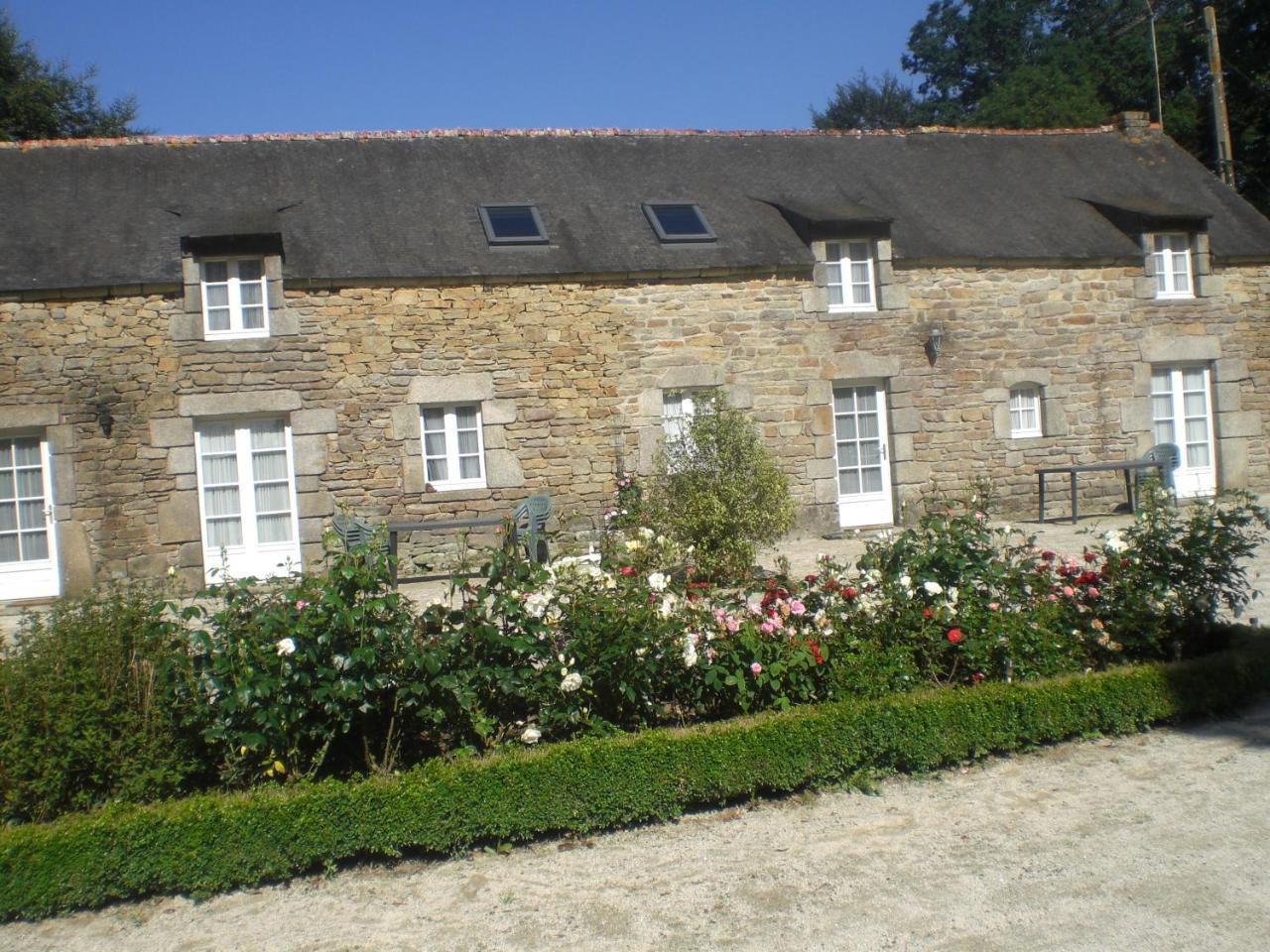 La Vraie-Croix Manoir De Treguヴィラ エクステリア 写真